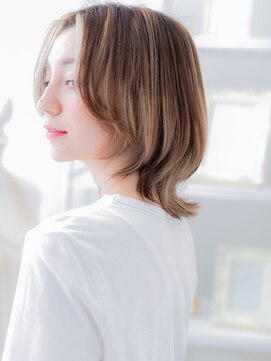 モッズヘア 上尾西口店(mod's hair) 伸ばしかけ外国人風グラデーションカラーTb4上尾20代30代40代