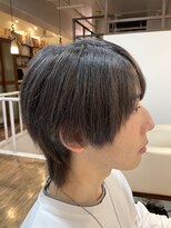 スタジオフォーエイチ(STUDIO 4H)&nbsp;メンズカット/ グレージュ/アッシュブラック/ウルフ/ブリーチ