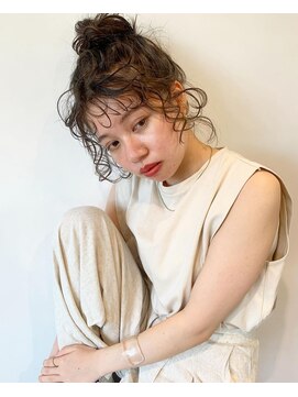 キジ(kiji) curly chignon #久屋大通 #丸の内 #栄 #アレンジ