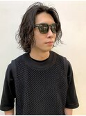 メンズロングパーマ