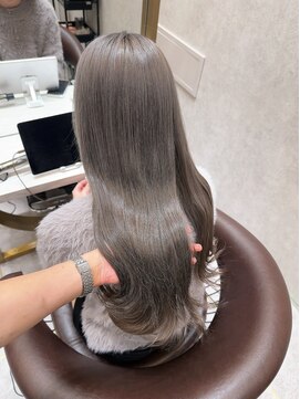 ロンド レア 天神大名店(Lond Le’a) 天神大名ダブルカラーケアブリーチハイトーングレージュ