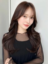 シーシンジュク 新宿南口(Sea shinjuku)&nbsp;韓国風前髪×レイヤーカット【新宿/前髪/レイヤーカット】