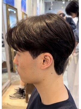 ノラ シブヤ(NORA) 【永田】メンズショート韓国ダンディダウンパーマ