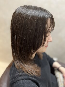 ロウ 町田(ROW) 顔周りレイヤースタイル/村上【ROW町田】