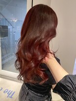ザコーストバイネオリーブ 辻堂店(The coast by neolive)&nbsp;赤髪レイヤースタイル