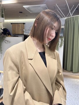 ゼストララ(ZEST Lara) 顎ラインボブ【吉祥寺】斎藤百花