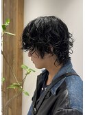 ミニウルフパーマでお洒落ヘアに!