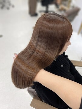 ハピネス 梅田茶屋町店(HAPPINESS) 韓国くびれロング レイヤーオルチャン小顔前髪 艶髪 髪質改善