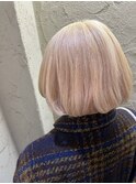 抜きっぱなしブロンドヘアー