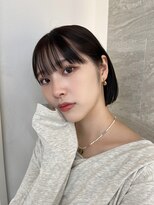 ロンドソレイユ 池袋(Lond soleil) メルティカラー似合わせカットウェーブミディアム縮毛矯正韓国