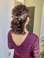 ゴウトゥデイシェアサロン 町田店(GO TODAY SHAiRE SALON)&nbsp;お呼ばれハーフアップアレンジ♪