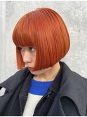 ミニボブ　オレンジ