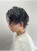 無造作パーマ
