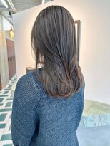 ノエ(noe)&nbsp;ホワイトグレージュ/デジタルパーマ/チェリーブラウン/栄c127