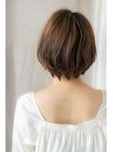 □透明感カラー抜け感ひし形小顔ショートボブ404-3越谷20代30代