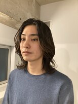 ヌー 代官山(nuu)&nbsp;メンズカット/ロン毛/レイヤーカット/ニュアンスパーマ/代官山