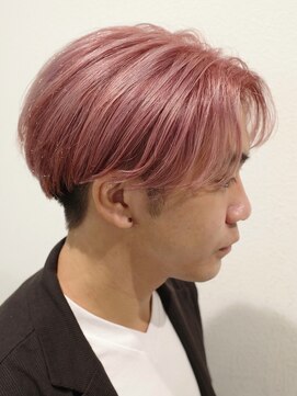 オーシャントーキョー 原宿(OCEAN TOKYO) 艶感たっぷりピンクベージュセンターパート