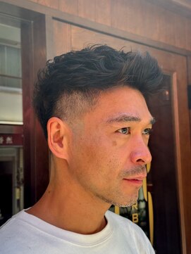 ザバーバー 渋谷(THE BARBER) 短髪フェード×アクティブショート