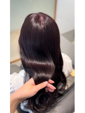 ジーナ 流山おおたかの森(Zina) 艶髪ディープパープル