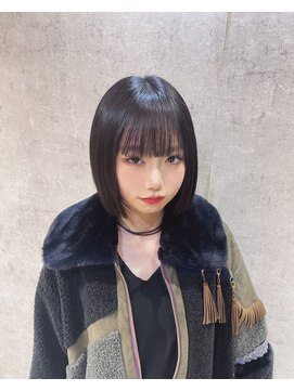 ユーカナヤマ(u Kanayama) 切りっぱなしボブ