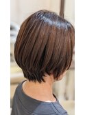 30代40代◎秋色髪質改善ショートボブ小顔◎