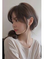 ルアナ(Luana)&nbsp;まとめ髪☆顔まわりレイヤースタイル