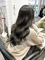 エンネ 新宿(enne)&nbsp;ミディアムレイヤーカット/レイヤー/黒髪/髪質改善/韓国//新宿