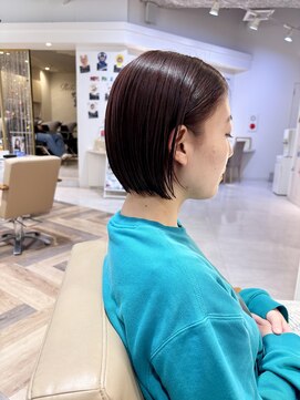 大人可愛い30代40代50代貴田博彦ショート  65