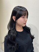 シェノン サントル(CHAINON CENTRE)&nbsp;梅田/黒髪/クラゲヘアー/オリーブグレー/小顔/ココアベージュ