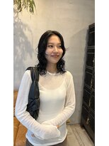 オムズ(OM's) ミディアムレイヤー/レイヤーパーマ/ニュアンスパーマ