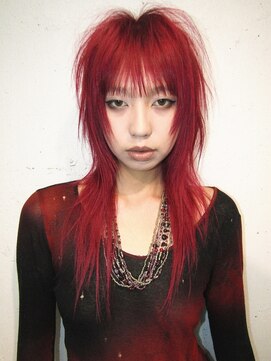 コードプラスリム(CODE+LIM) レイヤーカット/シャギーカット/顔周りカット/レッドヘア