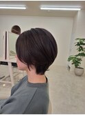 丸みショートスタイル