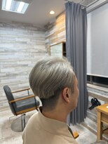テーラヘアープラス 木更津2号店(TELA HAIR+)&nbsp;シルバーアッシュカラー
