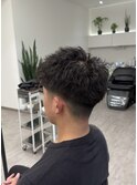 メンズショートパーマ