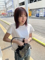 ヘアーサロン グラブ(hair Salon grab)&nbsp;ツヤ感ピンクレイヤー