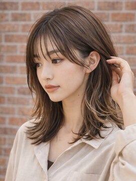 ルシードスタイル バレッタ(LUCIDO STYLE BARRETTA) 大人女子色気ウルフパーマウェーブ巻き甘め愛され韓国風くびれ