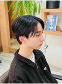 ノーセットでもキマるナチュラルセンターパート