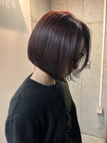 キャンバスアニュー 川崎(canvas anew.) ボブ 暖色カラー ピンクブラウン