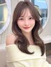 ★【お得セットメニュー】前髪カット＋イルミナ艶カラー＋Aujua 4step