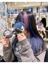 トーキョー オタクヘアー(TOKYO OTAKU HAIR) CR VanilLa とっぴー 推しカラー インナーカラー ブリーチカラー