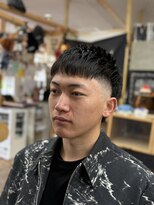 スピナーバルベアリーア(SPINNER BARBERIA)&nbsp;海外風マレットクロップ/フェード/SPINNER BARBEARIA/Ren