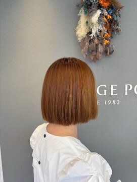 オレンジポップ 南行徳店(ORANGE POP) [長谷川舞]ハイトーンボブ