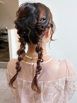 ランガリ ヘアアンドスパ(Rangali Hair&Spa) 個性派アレンジ
