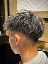 ヒロギンザ 大宮駅前店(HIRO GINZA)&nbsp;スパイラルパーマ×ハイフェード×ハイライトメッシュ