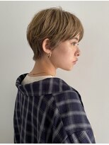 【完全個室サロン】Eleanor spa&treatment 中目黒【9月19日 OPEN（予定）】&nbsp;ショートボブ　ハイトーンベージュ　ショート