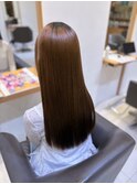 ツヤ髪ストレート