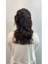 ジゼル ビエラ博多テラス店(GiseL)&nbsp;ハーフアップ/結婚式