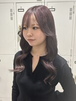 ユニークバイケンジ 町田(unique KENJE) 透明感!ラベンダーグレージュ