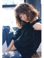 ミラバイグリーン(Mira by green)&nbsp;トップノット ノームコア うぶバング  エアウェーブbob＃15