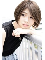 ノイン(noine)&nbsp;[noine : saito] 大人女子＆フリンジバングショートボブ